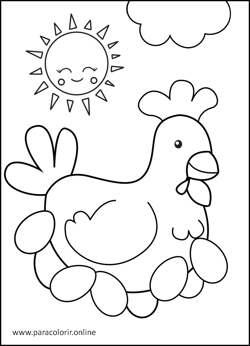 Desenhos para Colorir Online: Pintar a vaca