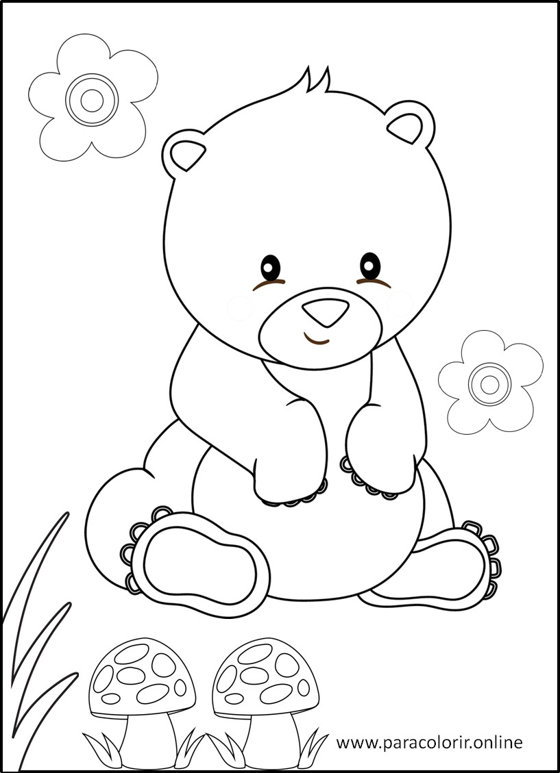 Desenhos para colorir de desenho de um rato para colorir online  