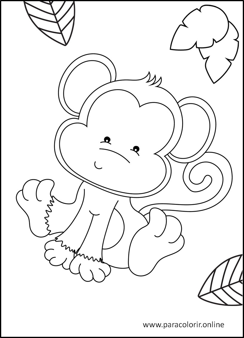 Desenhos para colorir de desenho de uma girafa para colorir online  