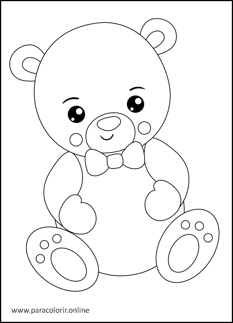 Desenho de Boneca de brinquedo para Colorir - Colorir.com