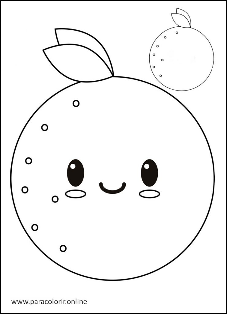 Desenhos De Frutas Para Colorir Para Colorir