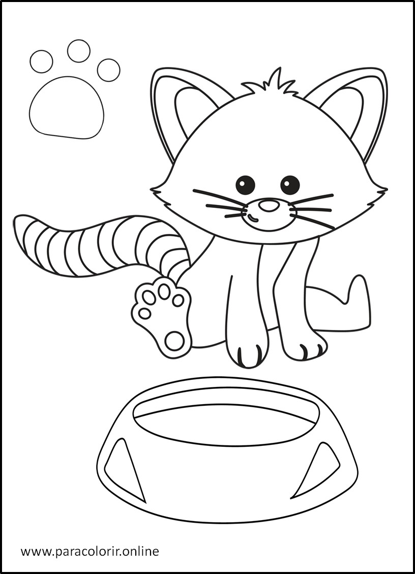 Desenhos de Gatos Para Colorir: A Atividade Perfeita