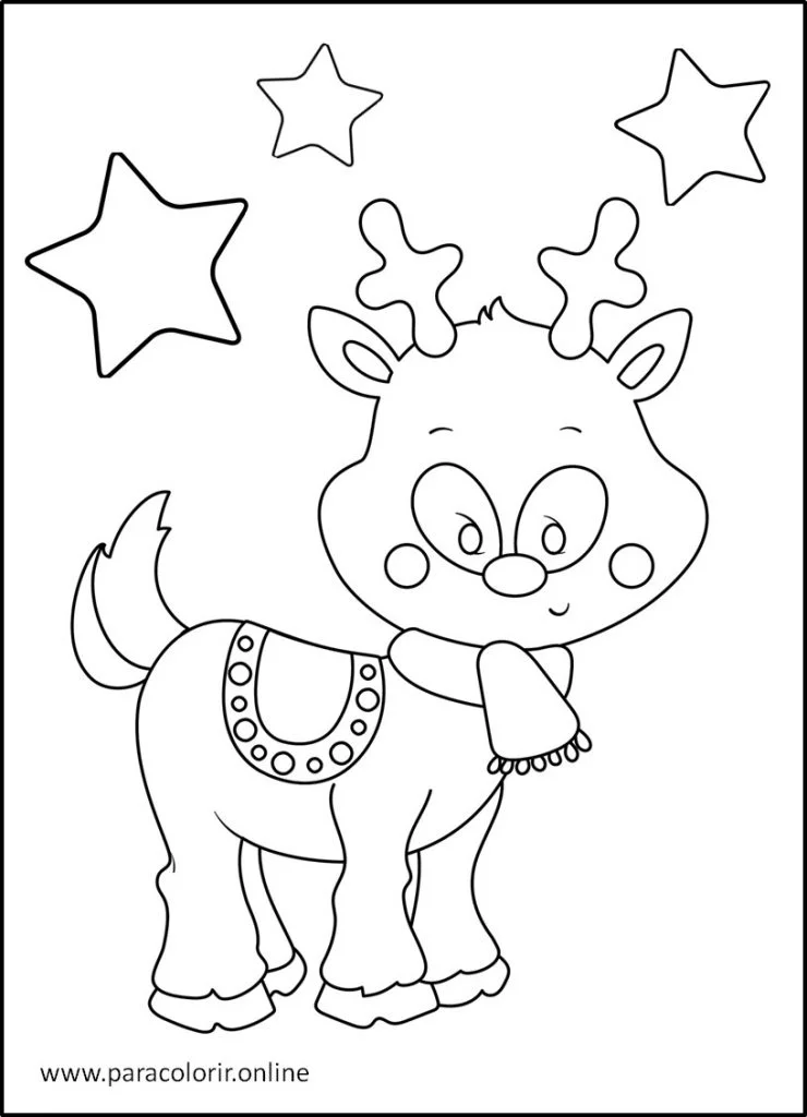 Desenho de Natal para Colorir - Colorir.com