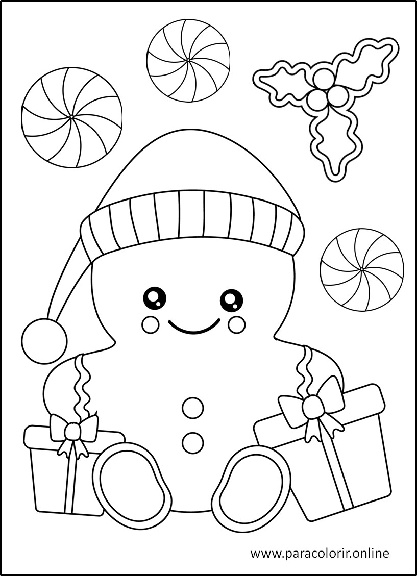 Desenhos De Natal Para Colorir Para Colorir