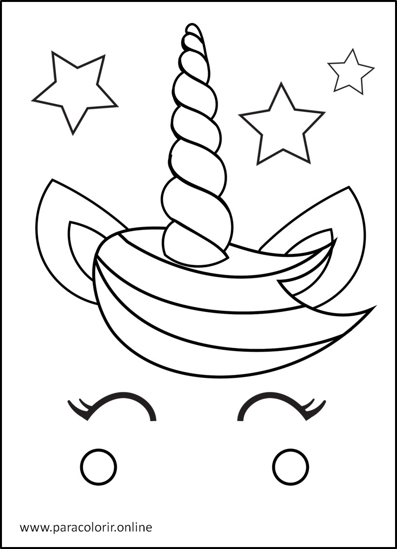 Desenho de Princesa e unicórnio para Colorir - Colorir.com